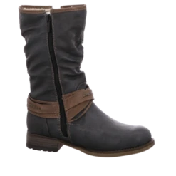 Mustang Klassische Stiefel Für Damen -Capri Schuhe Geschaft 074163 17